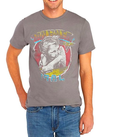 Van Halen 1984 Smoking Cherub metal rock Official T-Shirt S NWT - Picture 1 of 3